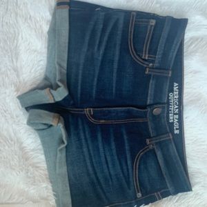 AEO high waited shorts